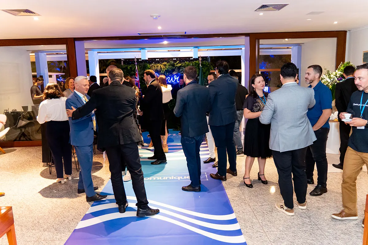 Decoração de evento corporativo